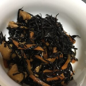 ご飯が進む♪ひじき煮物(冷凍保存にも)